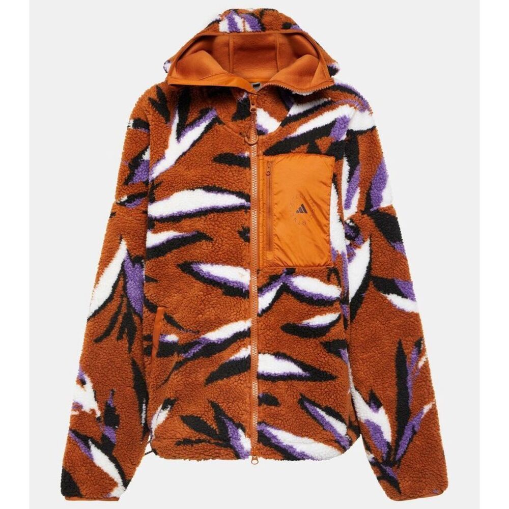 Adidas Stella McCartney oversized XS Sherpa teddy jacket - EUC